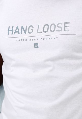 Camiseta Hang Loose Mc Teco Branca