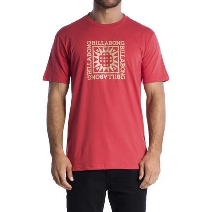 Camiseta Billabong Unison SM24 Masculina Vermelho - Marca Billabong