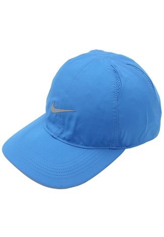 Boné Nike Featherlight Cap Run Azul