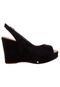 Peep Toe FiveBlu Preto - Marca FiveBlu