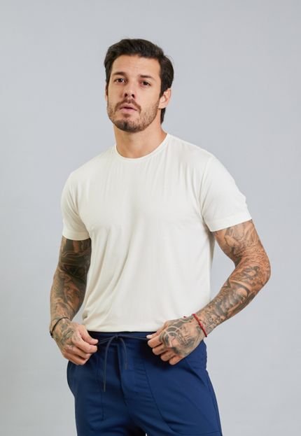 Camiseta Masculina Tech T-Shirt em Modal Dialogo Jeans - Marca Dialogo Jeans