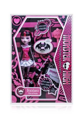 Boneca Monster High Draculaura Mattel Branco - Compre Agora
