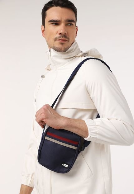 Pochete Masculina Bolsa Transversal Masculina Shoulder Bag Masculina Star Shop Azul - Marca STAR SHOP
