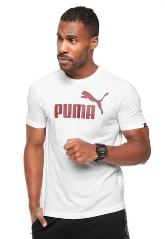 Camiseta Puma Ess No.1 Tee Branca