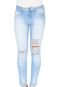 Calça Jeans Canal Skinny Comfort Azul - Marca Canal
