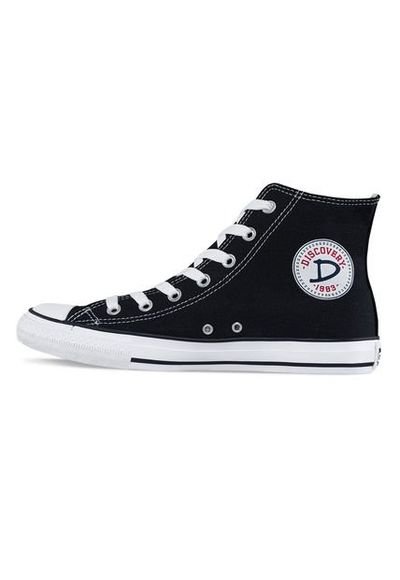 Tenis Discovery Alto Negro Para Hombre Y Mujer Croydon Compra