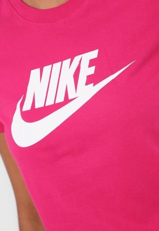 Camiseta Nike Sportswear W Nsw Tee Essntl Ic Rosa