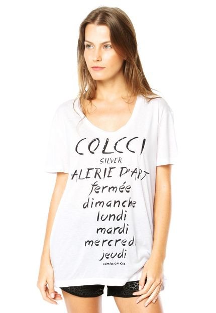 Camiseta Colcci Boy Galerie Branca - Marca Colcci