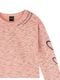 Blusa Cropped Moletom Teen Menina Amora Rosa - Marca Amora