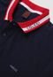 Camisa Polo Colcci Reta Logo Azul-Marinho - Marca Colcci