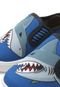 Slip On Molekinho Menino Tubarão Azul - Marca Molekinho