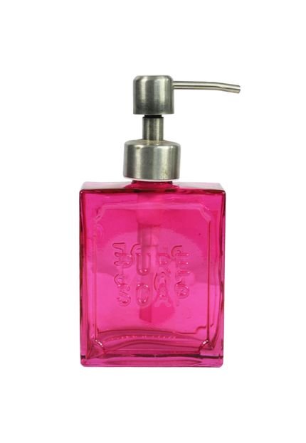 Porta Sabonete Liquido Urban Pure Soap Rosa - Marca Urban