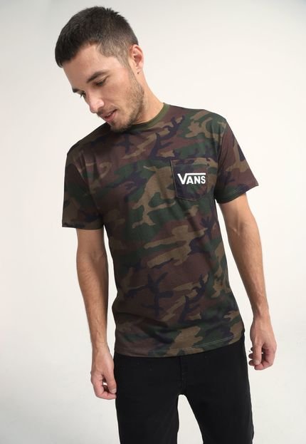 Camiseta Vans Otw Classic Back Marrom - Marca Vans