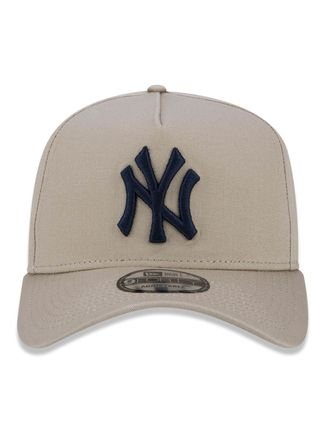 Boné New Era 9forty A-frame Snapback New York Yankees Bege