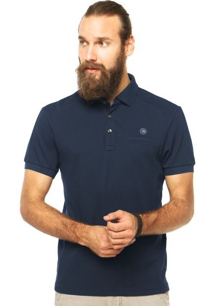 Camisa Polo Mandi Azul - Marca Mandi
