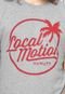 Camiseta Local Motion Classy Hawaii Cinza - Marca Local Motion