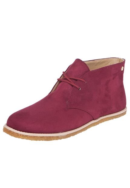 Bota Petite Jolie Desert Boot Vinho - Marca Petite Jolie