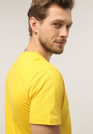 Camisa Larga Tommy Hilfiger Fit Essential Yellow ✓