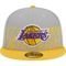 Boné New Era 59fifty Los Angeles Lakers Cinza - Marca New Era
