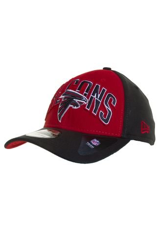 Boné New Era Draft 13 Atlanta Falcons Preto