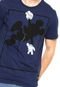 Camiseta Cativa Disney Mickey Azul-marinho - Marca Cativa
