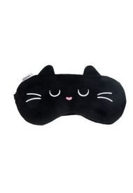 Antifaz Para Dormir Negro Con Diseño De Gato Homewell
