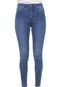 Calça Jeans Only Skinny Estonada Azul - Marca Only