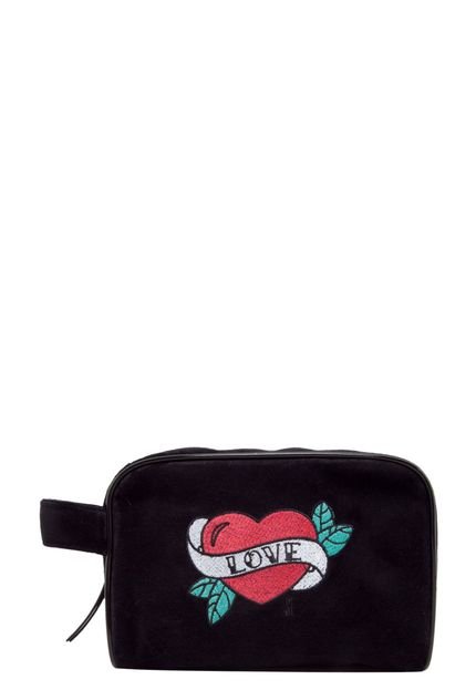 Necessaire Santa Lolla Love Preta - Marca Santa Lolla