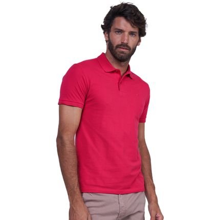 Camisa Polo Colcci Classic P24 Vermelho Masculino - Marca Colcci