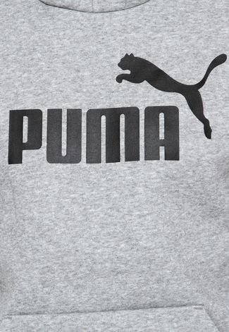 Moletom Puma Ess No.1 Hoody, Fl Cinza