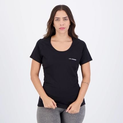 Camiseta Olympikus Runner Feminina Preta - Marca Olympikus