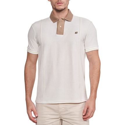 Camisa Polo Colcci Modern In24 Off White Masculino - Marca Colcci