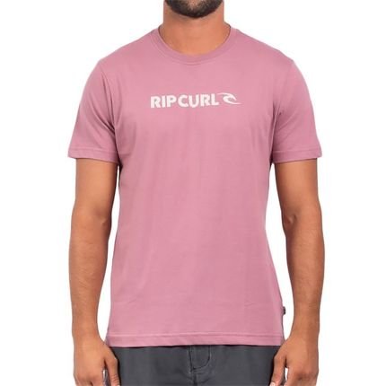 Camiseta Rip Curl New Icon SM24 Masculina Mauve - Marca Rip Curl