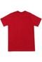 Camiseta Fatal Menino Frontal Vermelha - Marca Fatal
