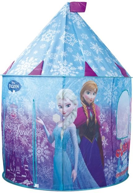 Barraca Portátil Zippy Toys Castelo Da Frozen Disney Azul - Marca Zippy Toys