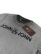 Camiseta John John Masculina JJ Rusty Logo Stone Cinza Chumbo - Marca John John