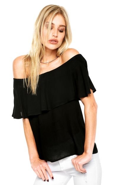 Blusa Holin Stone Delicada Preta - Marca Holin Stone