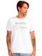 Camiseta Ellus Masculina Cotton Fine Free Your Mind Foil Branca - Marca Ellus