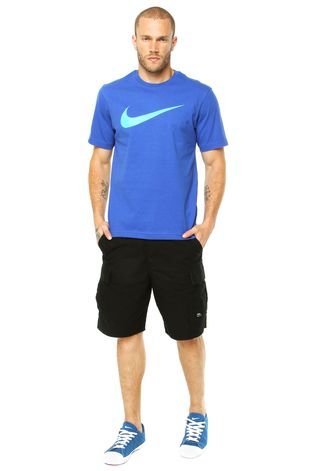 Camiseta Nike Swoosh Azul