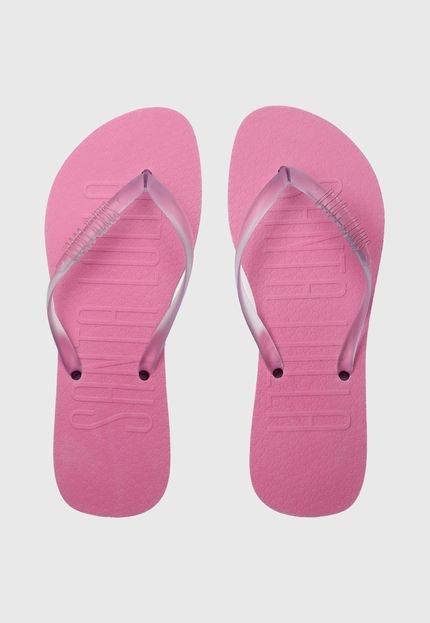 Chinelo Santa Lolla Logo Rosa - Marca Santa Lolla