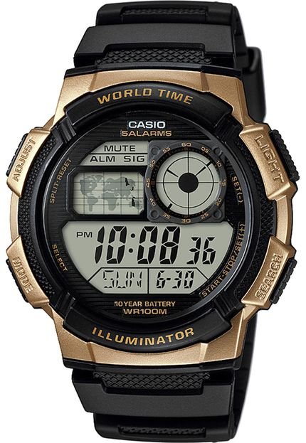 Relógio Casio AE-1000W-1A3VDF Preto - Marca Casio