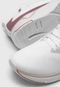 Tênis Comfortflex Knit Ultrasoft Branco/Rosa - Marca Comfortflex
