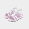 Sandália Infantil Bibi Baby Soft II Branca de Corações 1188128 20 - Marca Calçados Bibi