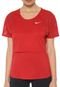 Camiseta Nike W Nk Top Ss 10K Bre Vermelha - Marca Nike