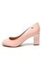 Peep Toe Vizzano Salto Grosso Rosa - Marca Vizzano