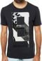 Camiseta Guess Numeral Azul - Marca Guess