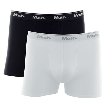 Kit 2 Cueca Mash Boxer Cotton - Marca MASH
