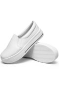 Tênis Lumiss Slip On Iate Sintético Branco - Marca Amorelle