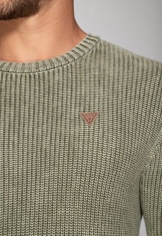 Suéter de Tricot Marmorizado Guess