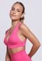 Top Feminino Vekyo Fitness com Bojo Vick Rosa - Marca VEKYO